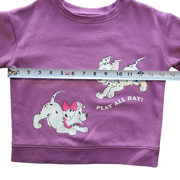 Disney 101 Dalmatians Girls Sweatshirt 5T Purple Jumping Beans - Picture 6 of 6